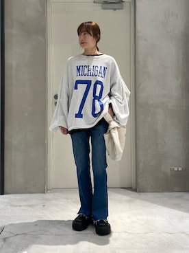 ささきともみさん(レディース・158cm)の春コーディネート