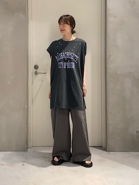 ささきともみさん(レディース・158cm)の夏コーディネート