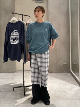 ささきともみさん（レディース・158cm）の秋コーディネート