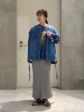 ささきともみさん（レディース・158cm）の冬コーディネート