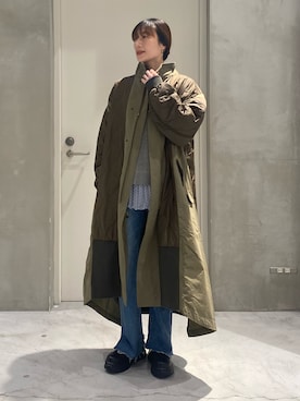 「CIAOPANIC TYPY（チャオパニックティピー）のアイテム」を使った、ささきともみさん（レディース・158cm）の冬コーディネート