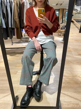 ささきともみさん(レディース・158cm)の秋コーディネート