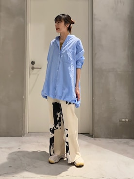 ささきともみさん（レディース・158cm）の春コーディネート