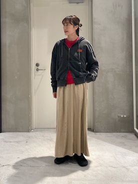 ささきともみさん（レディース・158cm）の秋コーディネート