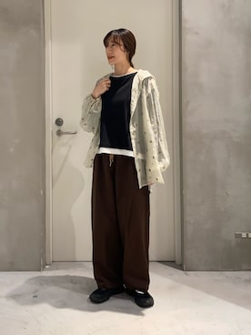 ささきともみさん(レディース・158cm)の秋コーディネート