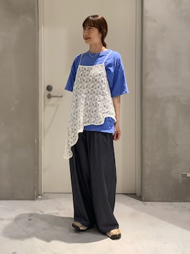 ささきともみさん(レディース・158cm)の春コーディネート