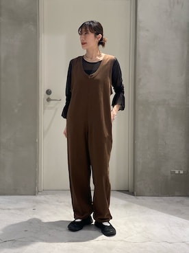 「CIAOPANIC TYPY（チャオパニックティピー）のアイテム（アクセサリー）」を使った、ささきともみさん（レディース・158cm）の冬コーディネート