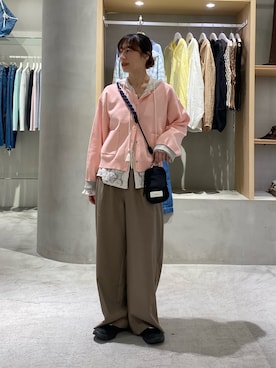 ささきともみさん(レディース・158cm)の春コーディネート