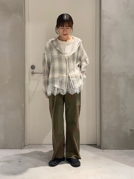 ささきともみさん(レディース・158cm)の秋コーディネート