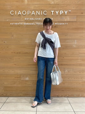 ささきともみさん（レディース・158cm）の夏コーディネート