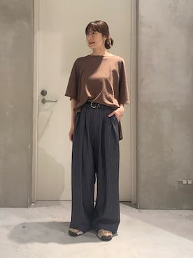 ささきともみさん（レディース・158cm）の春コーディネート