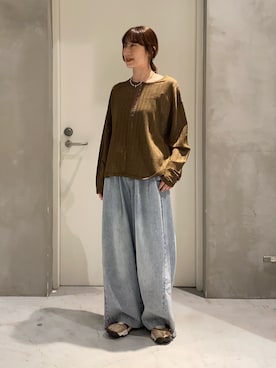 ささきともみさん(レディース・158cm)の春コーディネート