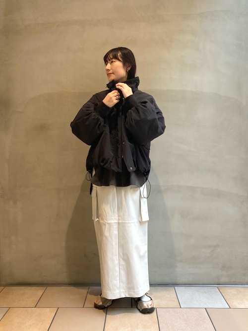 ★新品★ ミリタリー裾ドロストスタンドブルゾン　チャオパニックティピー CIAOPANIC TYPY（チャオパニックティピー）の「【マルチウェイ