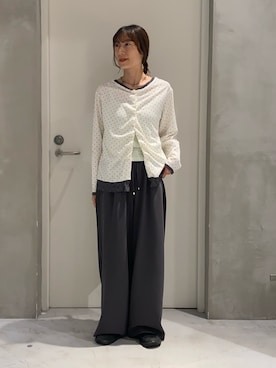 「CIAOPANIC TYPY（チャオパニックティピー）のアイテム」を使った、ささきともみさん（レディース・158cm）の秋コーディネート