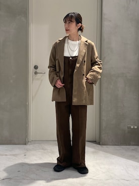 ささきともみさん(レディース・158cm)の冬コーディネート