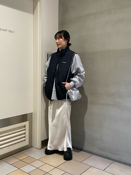 CIAOPANIC TYPYささきともみさんのベストを使ったコーディネート