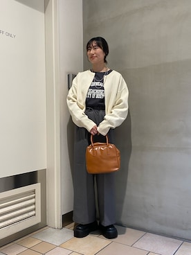 ささきともみさん(レディース・158cm)の冬コーディネート