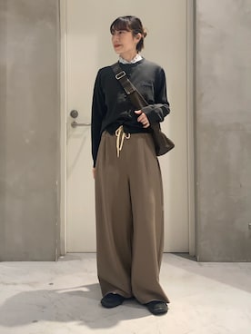 ささきともみさん(レディース・158cm)の春コーディネート