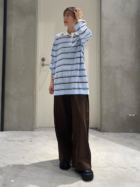 「初秋コーデ」｜ささきともみさん（レディース・158cm）の秋コーディネート