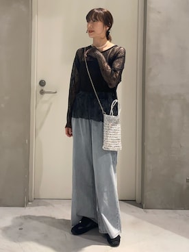 ささきともみさん(レディース・158cm)の春コーディネート