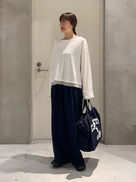 ささきともみさん（レディース・158cm）の春コーディネート
