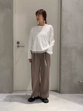 「CIAOPANIC TYPY（チャオパニックティピー）のアイテム」を使った、ささきともみさん（レディース・158cm）の秋コーディネート
