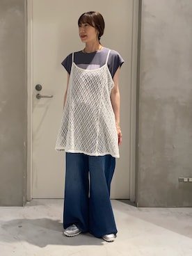 ささきともみさん(レディース・158cm)の夏コーディネート