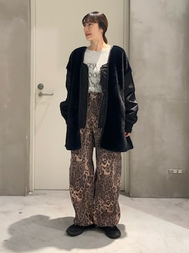 ささきともみさん（レディース・158cm）の冬コーディネート