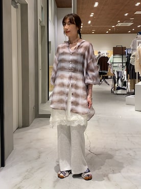ささきともみさん(レディース・158cm)の春コーディネート