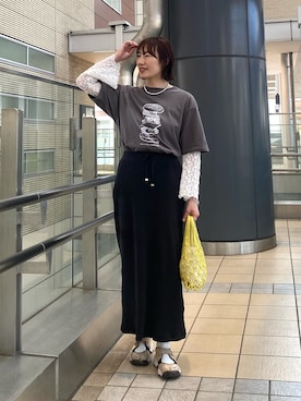 「マクラメ」｜ささきともみさん（レディース・158cm）の夏コーディネート