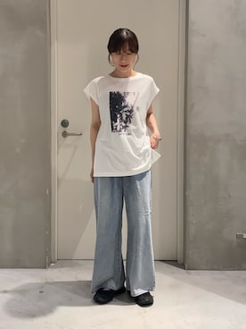 ささきともみさん（レディース・158cm）の夏コーディネート