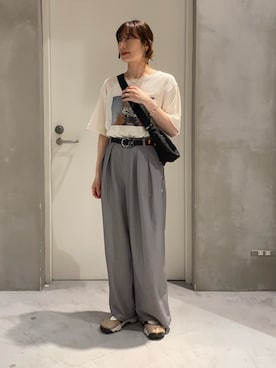 ささきともみさん（レディース・158cm）の春コーディネート