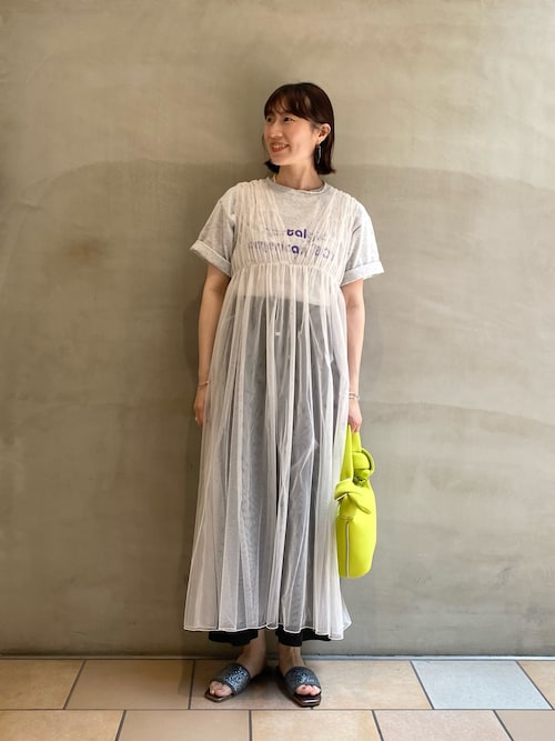 セール】【低身長向け2サイズ展開】シャーリングチュール2WAY
