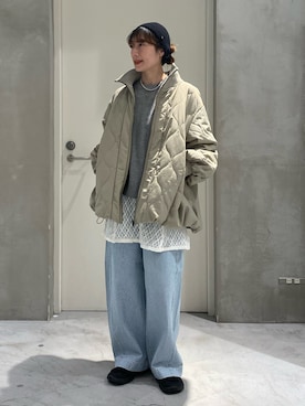 ささきともみさん（レディース・158cm）の冬コーディネート