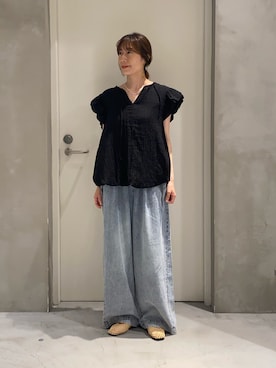 ささきともみさん(レディース・158cm)の夏コーディネート
