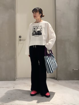 ささきともみさん(レディース・158cm)の春コーディネート