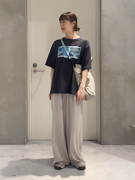 ささきともみさん（レディース・158cm）の春コーディネート