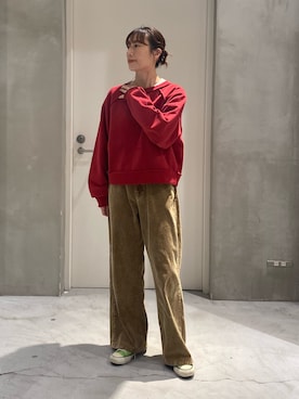 ささきともみさん（レディース・158cm）の秋コーディネート