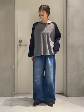 ささきともみさん(レディース・158cm)の秋コーディネート