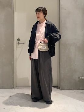 「CIAOPANIC TYPY（チャオパニックティピー）のアイテム」を使った、ささきともみさん（レディース・158cm）の春コーディネート