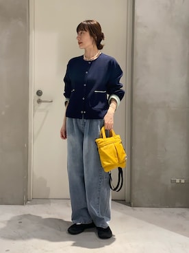 「PENNEYS（ぺニーズ）のアイテム」を使った、ささきともみさん（レディース・158cm）の春コーディネート