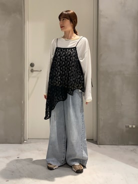 ささきともみさん(レディース・158cm)の春コーディネート