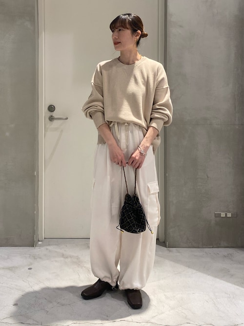 セール】【-3kg見え】静電気防止サテンカーゴパンツ（その他パンツ