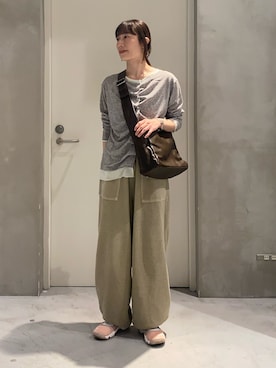 「CIAOPANIC TYPY（チャオパニックティピー）のアイテム」を使った、ささきともみさん（レディース・158cm）の春コーディネート