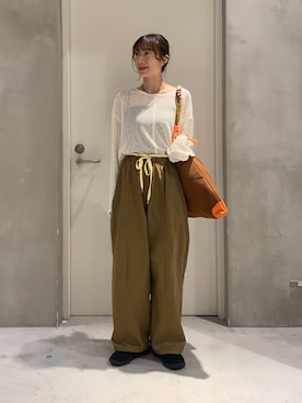 「CIAOPANIC TYPY（チャオパニックティピー）のアイテム」を使った、ささきともみさん（レディース・158cm）の秋コーディネート