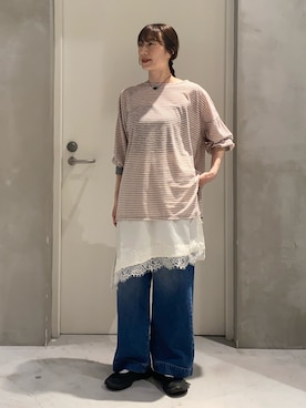 ささきともみさん(レディース・158cm)の春コーディネート