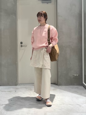 ささきともみさん（レディース・158cm）の春コーディネート