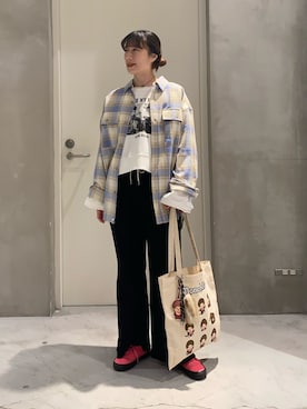 ささきともみさん（レディース・158cm）の春コーディネート