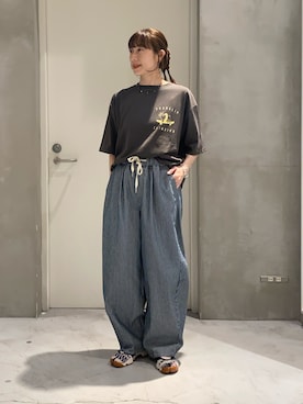 「Franklin Climbing（フランクリンクライミング）のアイテム」を使った、ささきともみさん（レディース・158cm）の春コーディネート