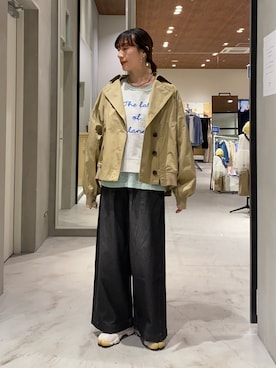 ささきともみさん(レディース・158cm)の春コーディネート